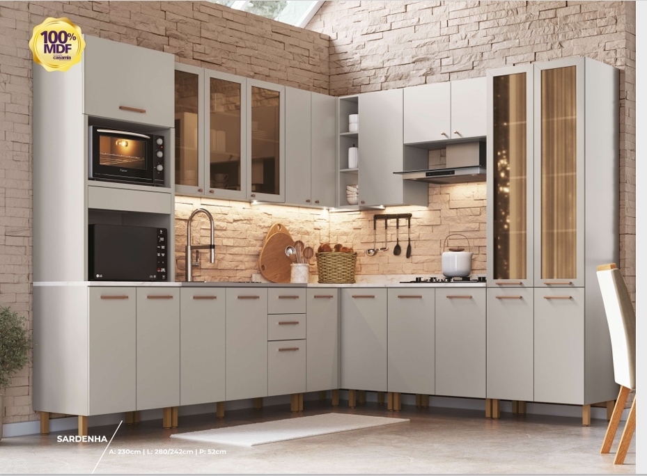 Cozinha Modulada Sardenha | Casamia 0726