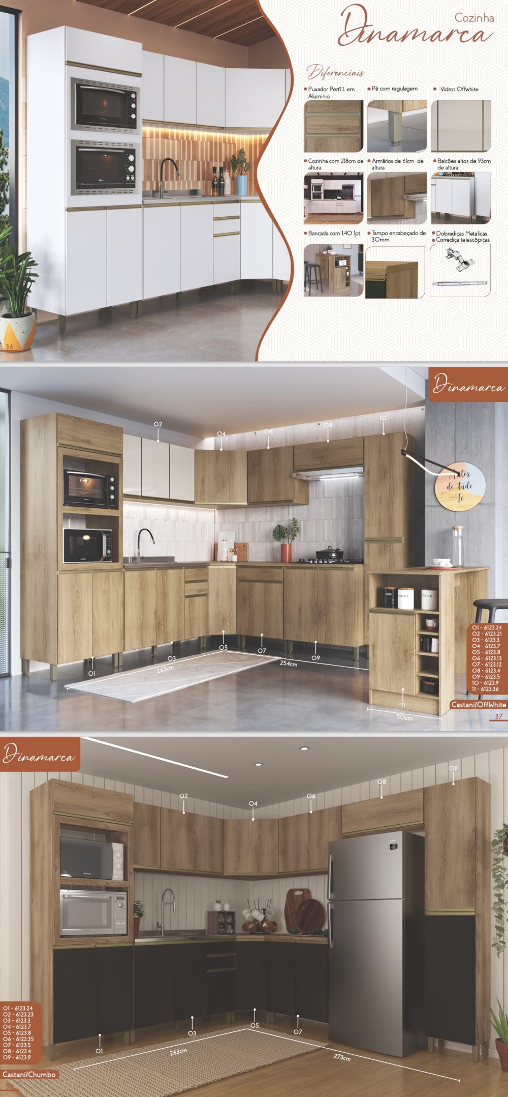 Cozinha Modulada Dinamarca | Indekes | 0325