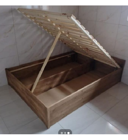 PREÇO + BARATO DO BRASIL | Cama Casal + Baú | VJ Madeira