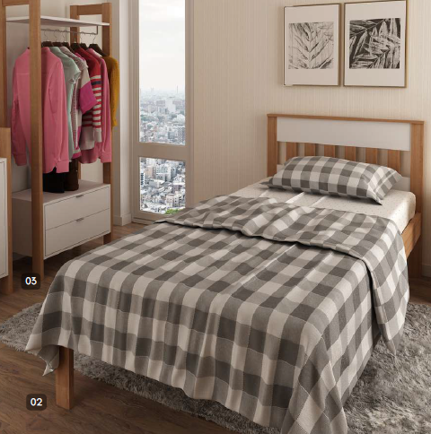 PREÇO + BARATO DO BRASIL | Cama de Solteiro | CM8006 | Tecnomobili