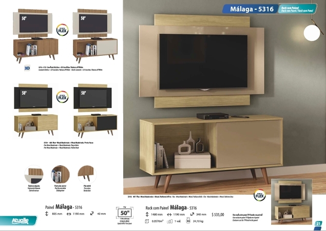 Conjunto Málaga | 5316 | Venda: -40% | Atualle 0725