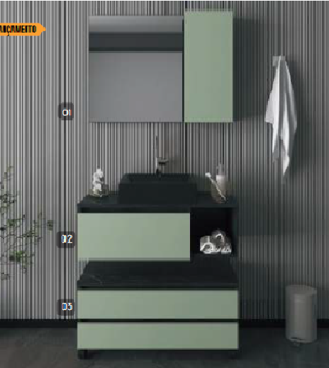 PREÇO + BARATO DO BRASIL | Conjunto de banheiro | BN3603 | Tecnomobili