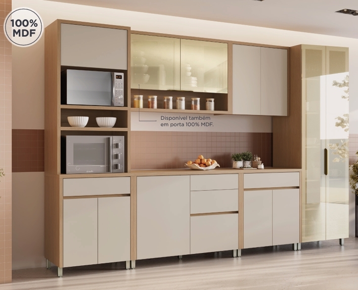 Cozinha Modulada Condessa | Nescher 0526