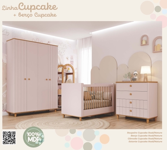 Linha Cupcake + Berço Cupcake | Permobili 0725