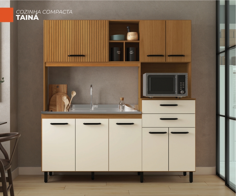 Cozinha Compacta Taina | Casamia 0726
