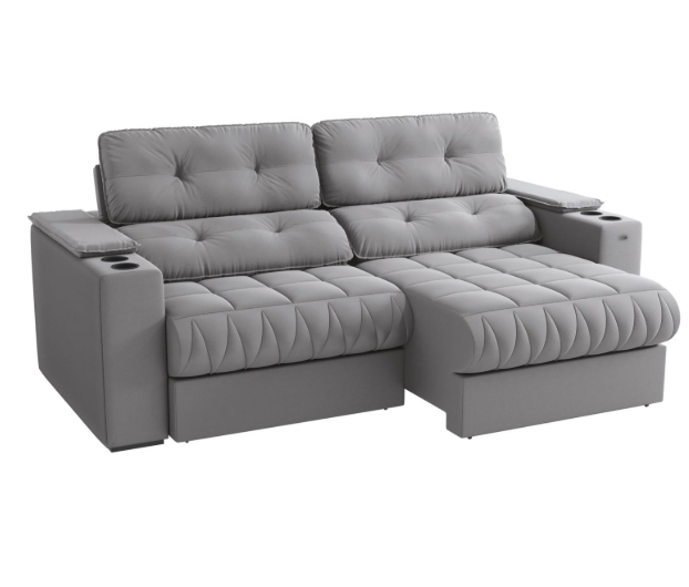 Sofá Premier 2,6m | REF.: S179-2 | Kappesberg Estar 0626