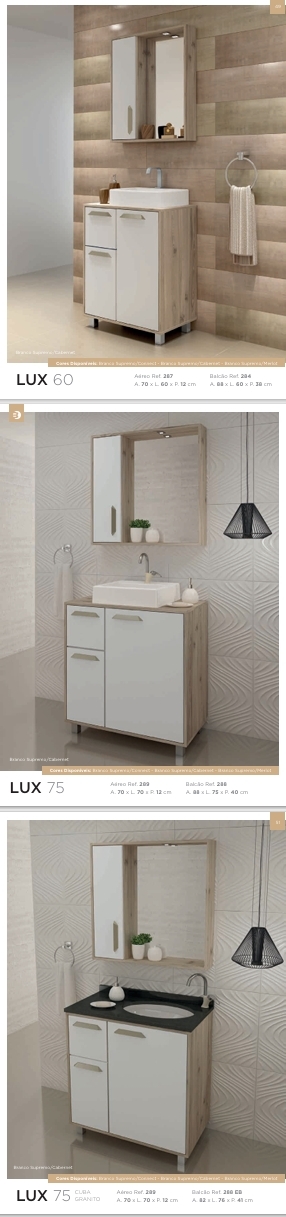 Conjunto de Banheiro | Lux | Balcony 0625