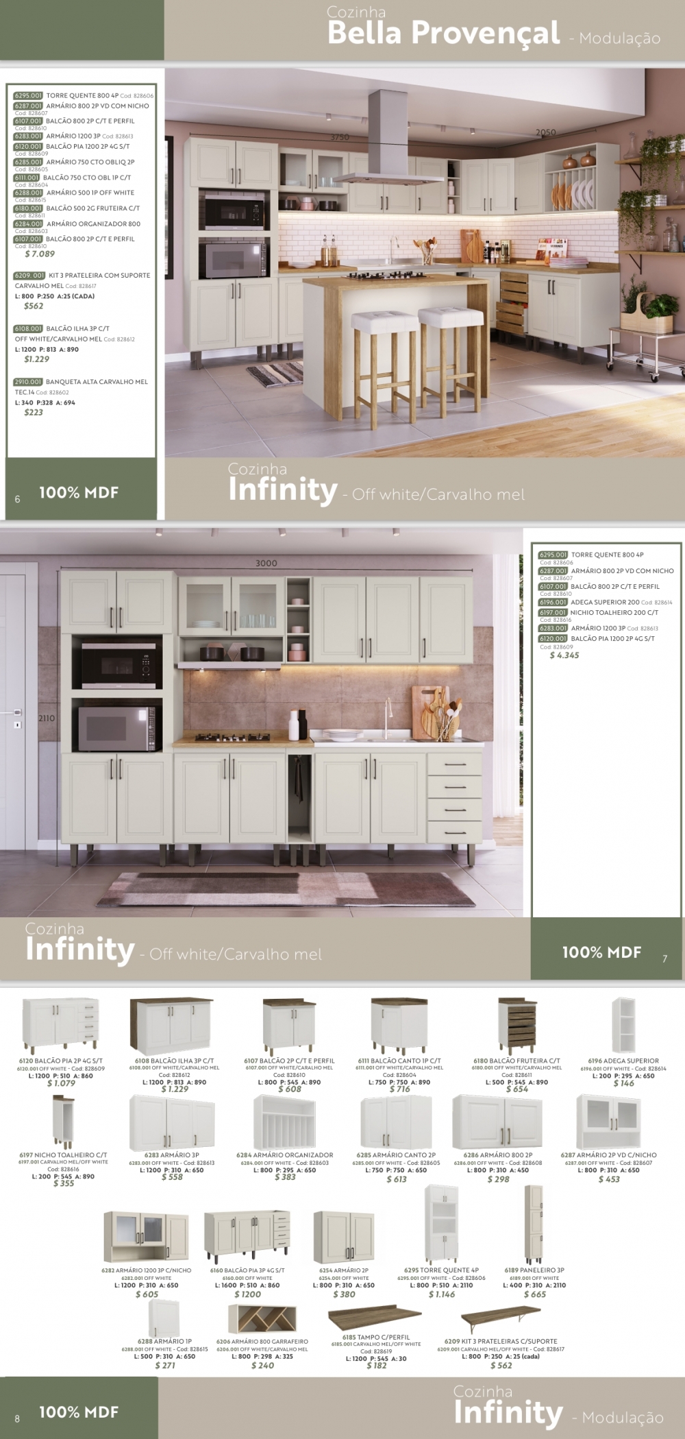 Cozinha Modulada Infinity | Canção : Venda -20% 0325