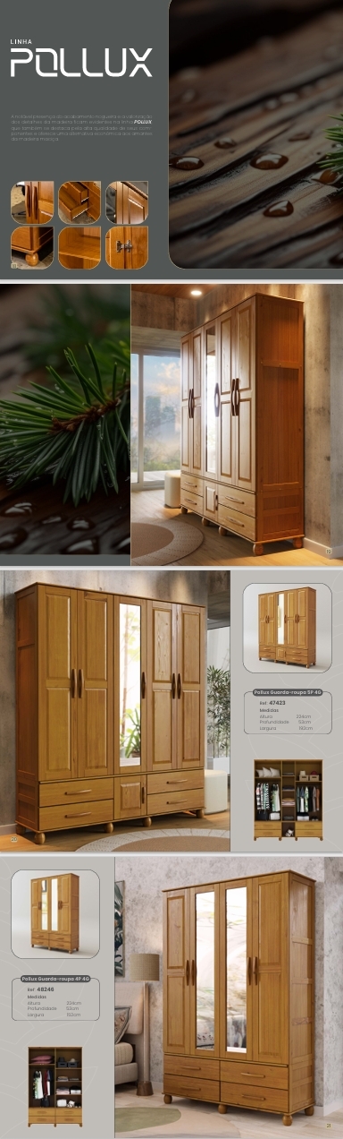 Linha Pollux | Roupeiros | 47423 - 48246 | Serpil 0625