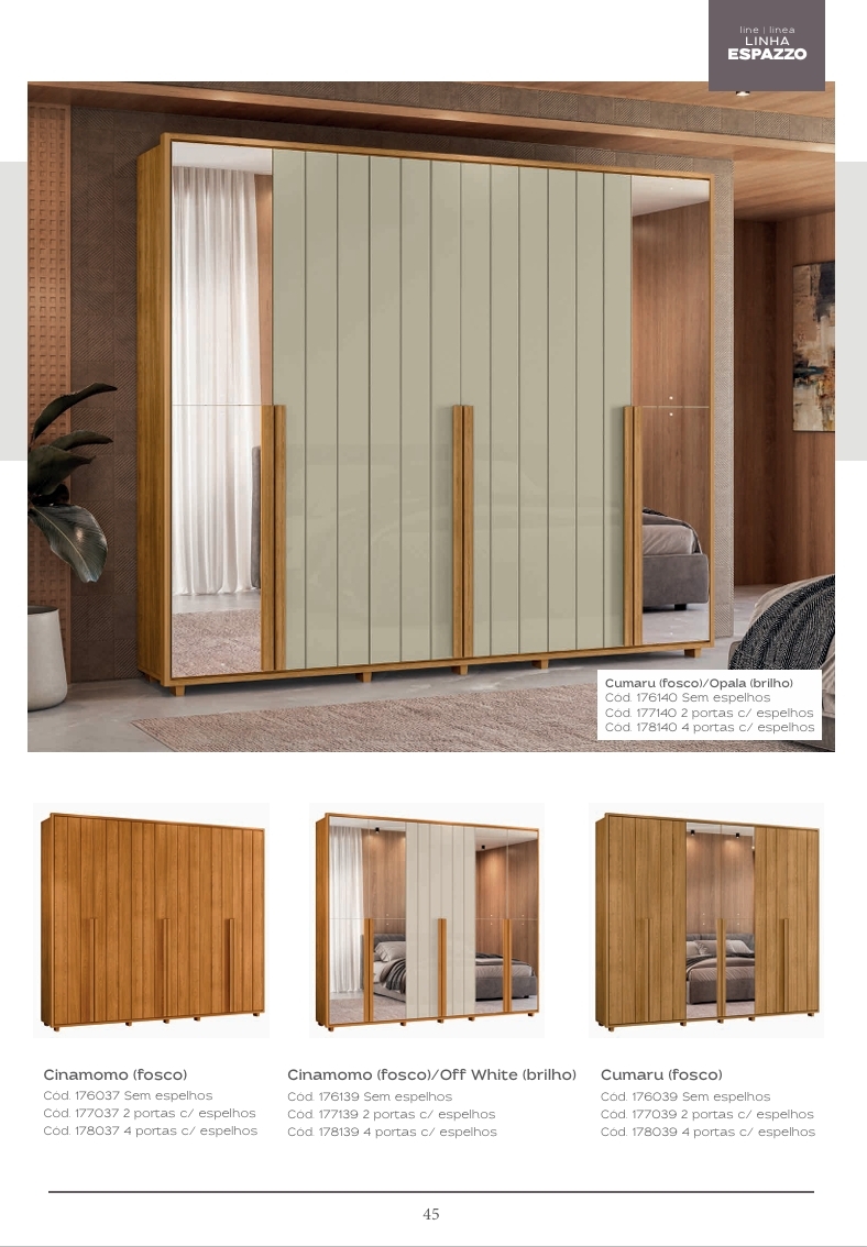 Roupeiro Volpi | Madetec 1125