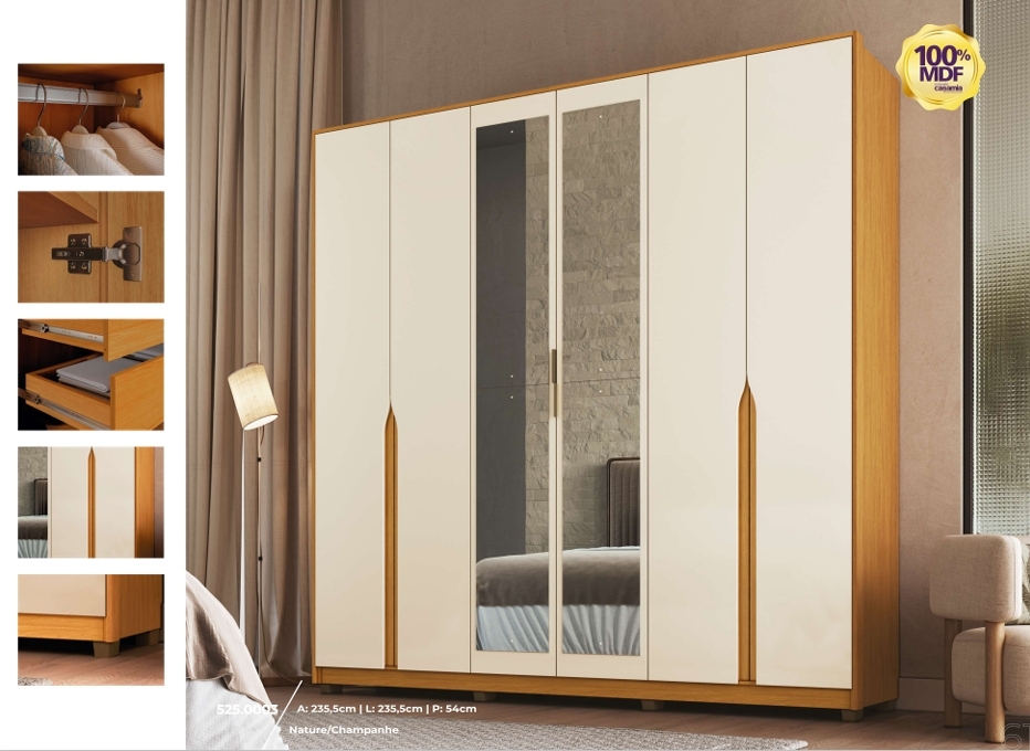 Roupeiro Voltaire | Casamia 0726