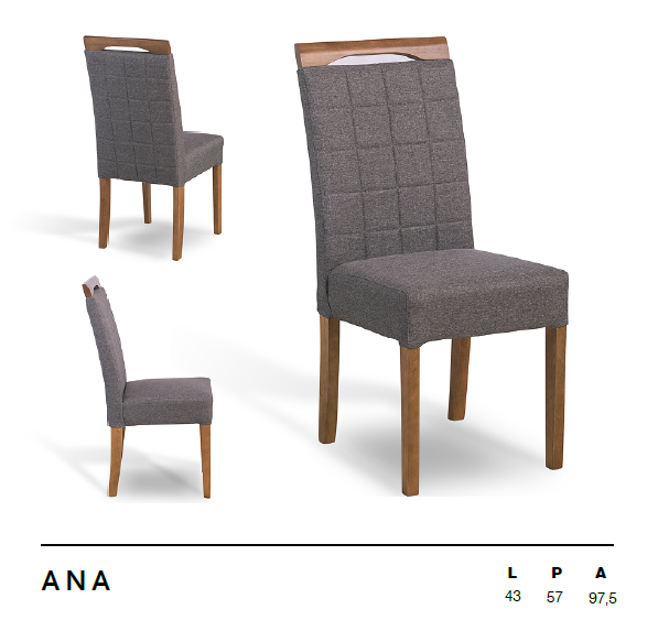Cadeira Ana | L2 Design Mobiliário