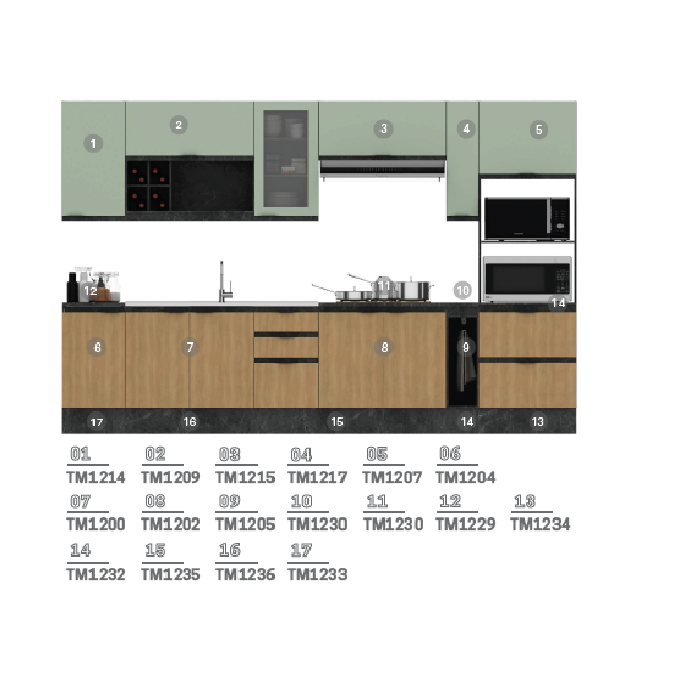 PREÇO + BARATO DO BRASIL | Cozinha Modulada Nanda | Tecnomobili