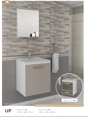 Conjunto de Banheiro | Up | Balcony 0625