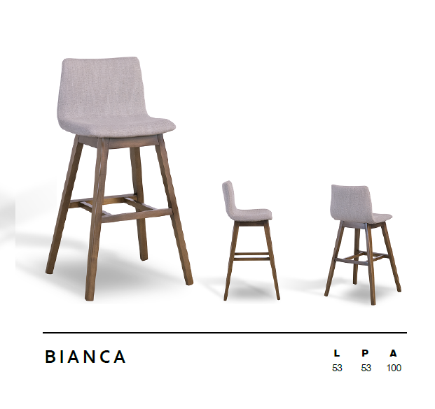 Banqueta Bianca | L2 Design Mobiliário