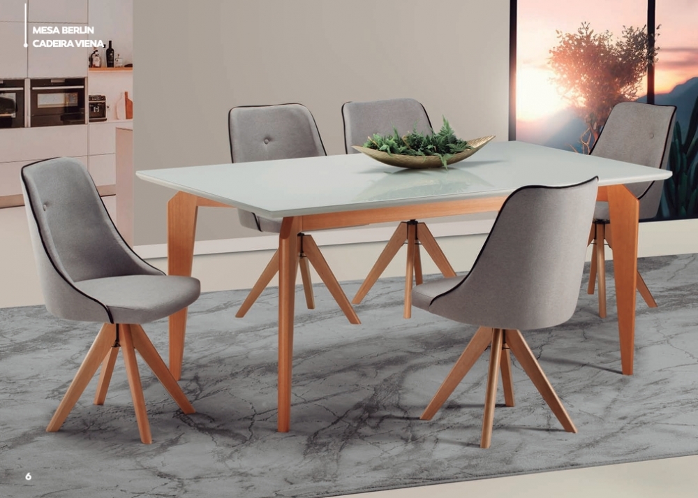 Mesa Berlim c/ Cadeira Viena | Tay 0625