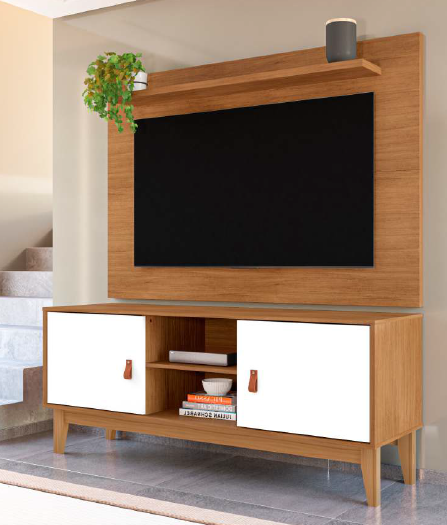 PREÇO + BARATO DO BRASIL | Rack 1,35 Safira Plus | Casa D