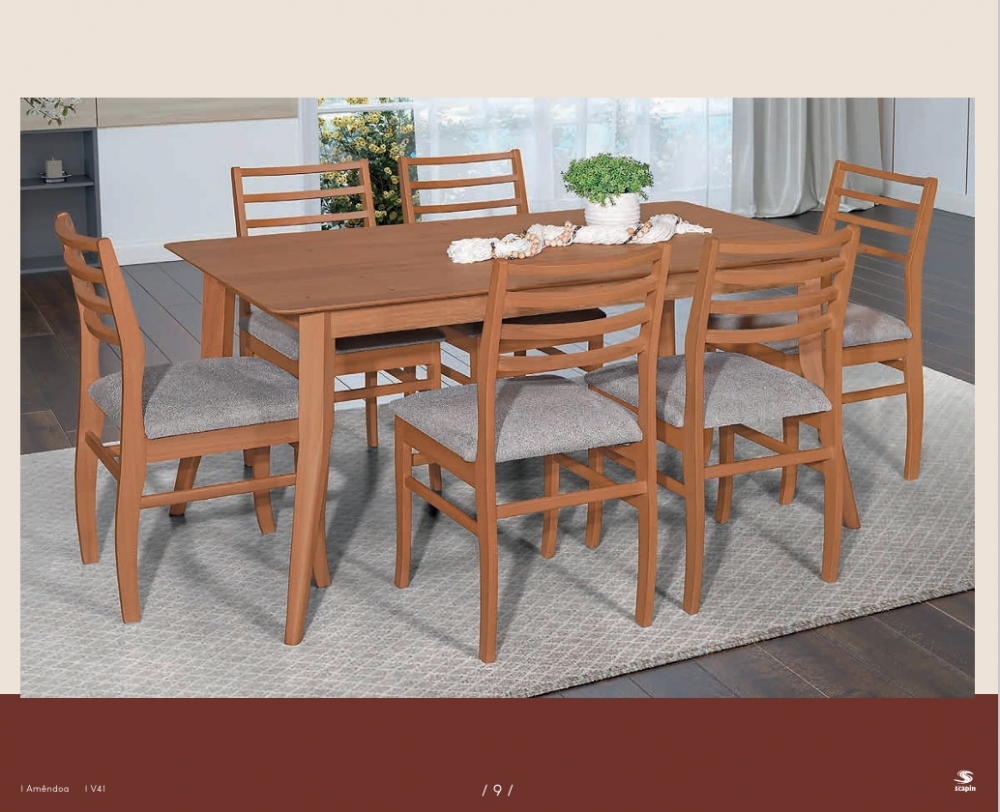 Mesa Denver + Cadeira Dubai | Refinatto 0925