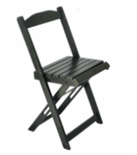 Cadeira de Madeira Dobrável | Lindelli 0326