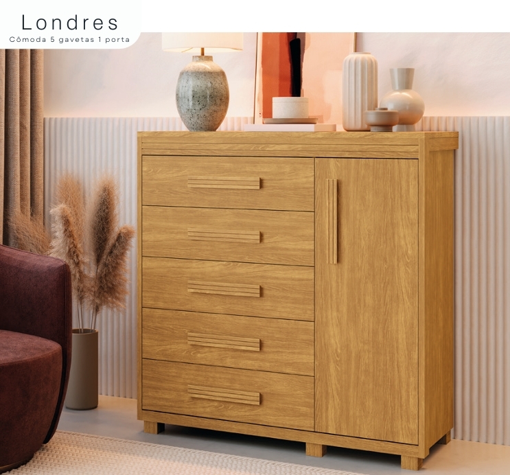 Cômoda Londres | Fenix 0826