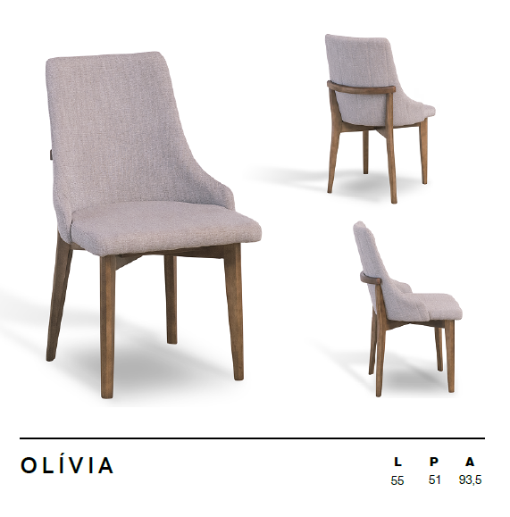 Cadeira Olívia | L2 Design Mobiliário