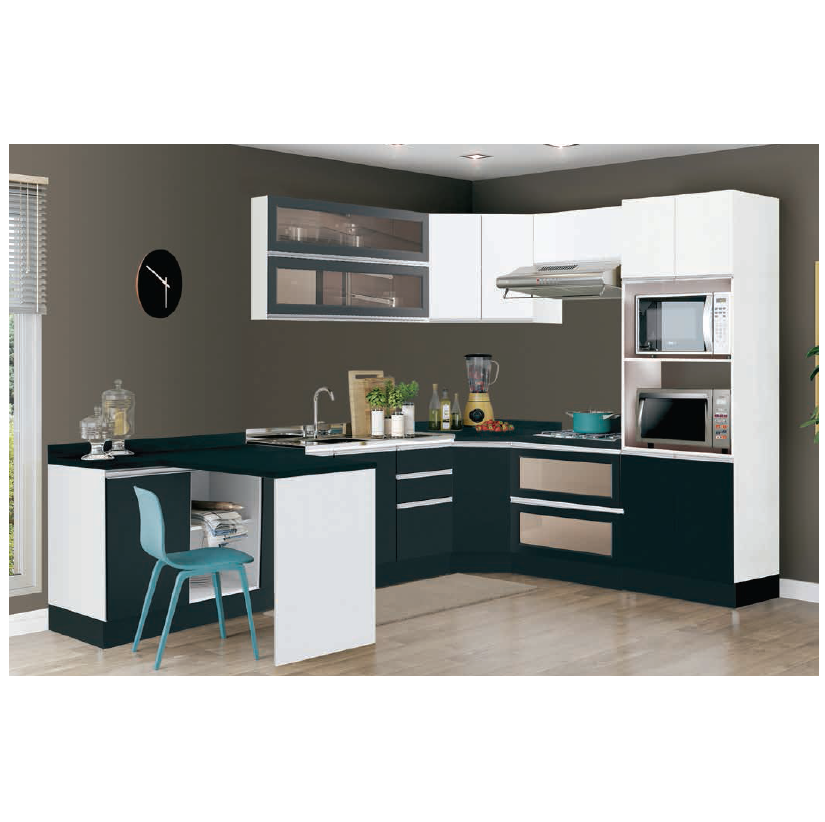 Cozinha Modulada Sob Medida Riviera | 8 Peças | Ditália Móveis