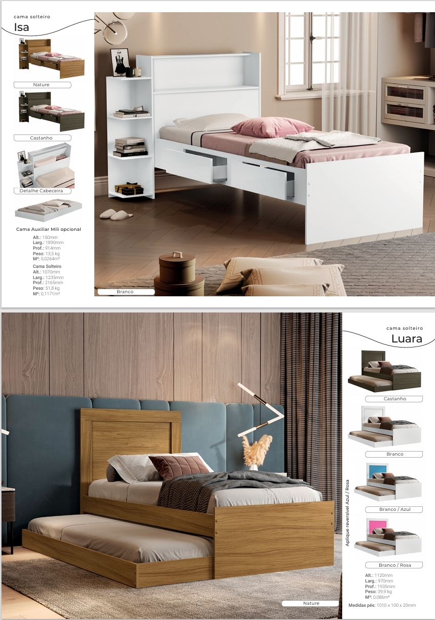 Cama Isa e Luara | Madec | 0325