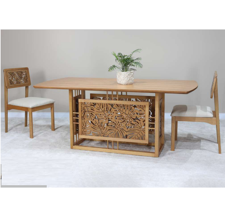 PREÇO + BARATO DO BRASIL | Conjunto Mesa + Cadeiras Flora | Nacional