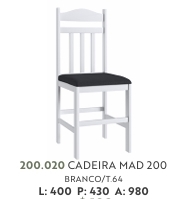 Cadeiras E Banquetas | Móveis Canção 0526