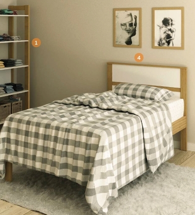 Cama Casal | CM8004 | Tecnomobili 0326