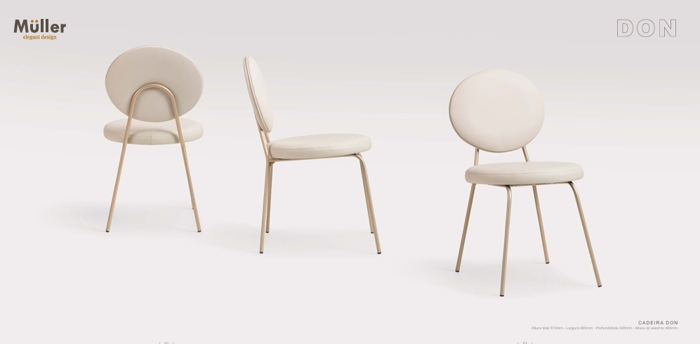 Cadeira Don | Muller Elegant 0726