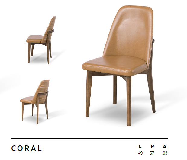 Cadeira Coral | L2 Design Mobiliário