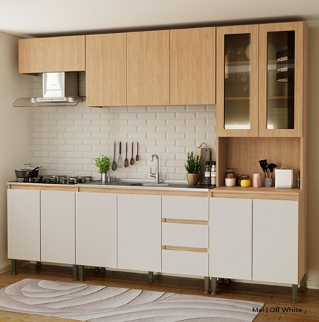 Cozinha Modulada Rebeca | Móvel Bento 0526