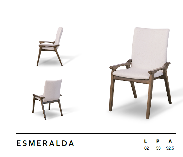Cadeira Esmeralda | L2 Design Mobiliário