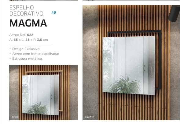 Espelho Decorativo Magma | Balcony 0926