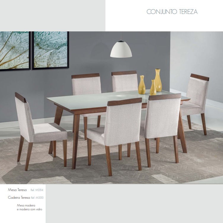 PREÇO + BARATO DO BRASIL | Conjunto Tereza | M3314 / M3313 | ACG