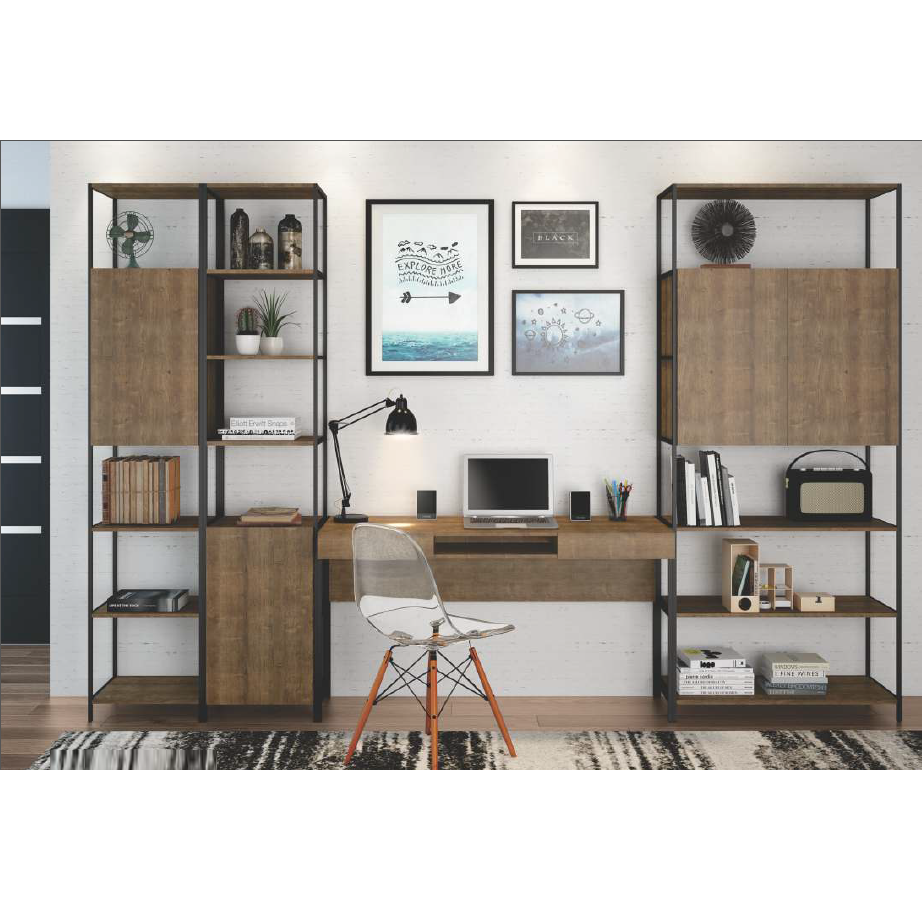 PREÇO + BARATO DO BRASIL | Estante Steel Quadra | L 0.90 | 27805 | Artesano