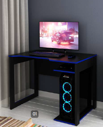 PREÇO + BARATO DO BRASIL | Mesa Gamer 105 | ME4161 | Tecnomobili 