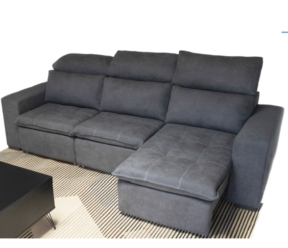 Sofá Sublime ER5100 c/03 Lugares | Relvado