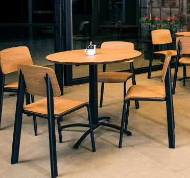 PREÇO + BARATO DO BRASIL Conjunto Mesa + Tampo c/ Cadeiras | 203 - 1013 - 125 | Milano