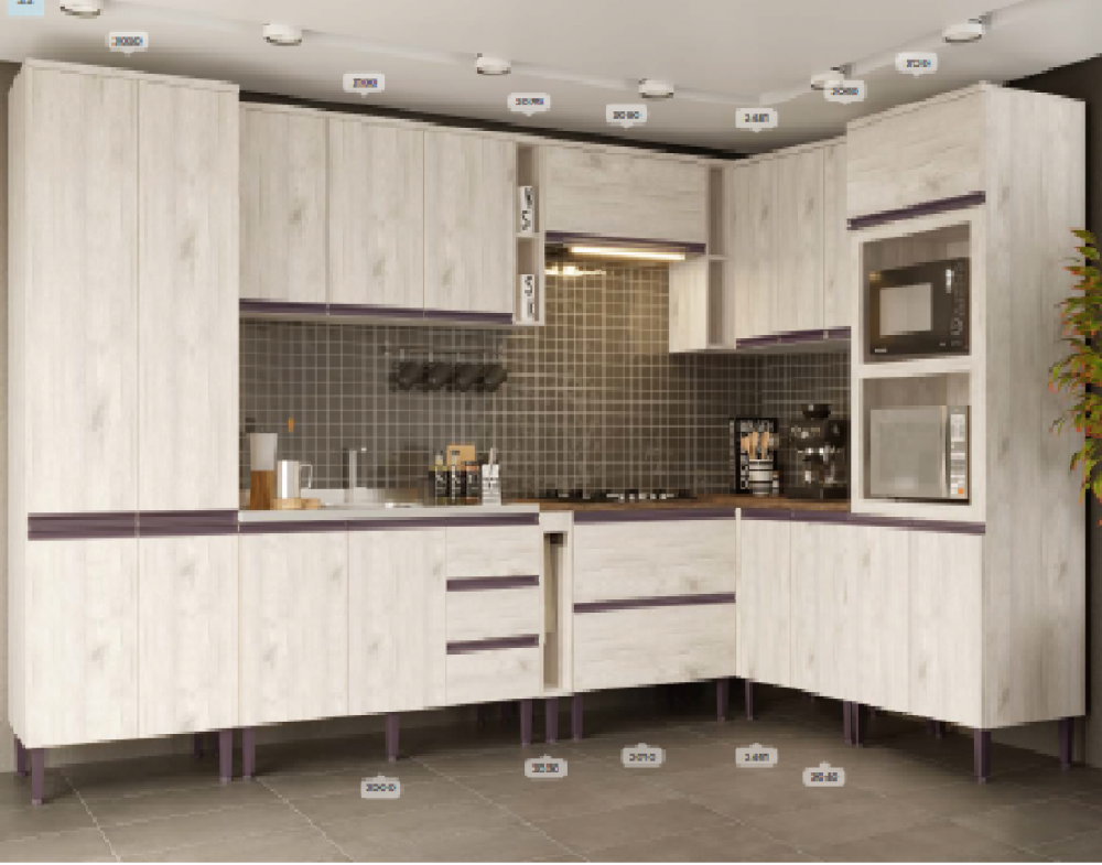 Cozinha Modulada Premium | MAC