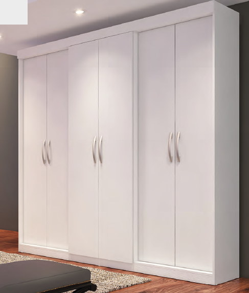 Roupeiro 2,07 c/ 06 Portas PH1675 | Edez