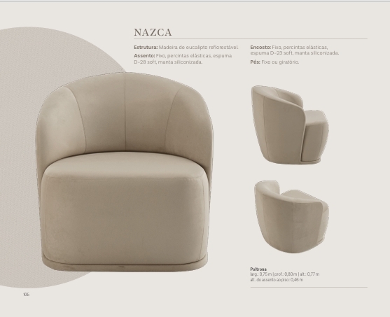 Poltrona Nazca | Treviso 1025