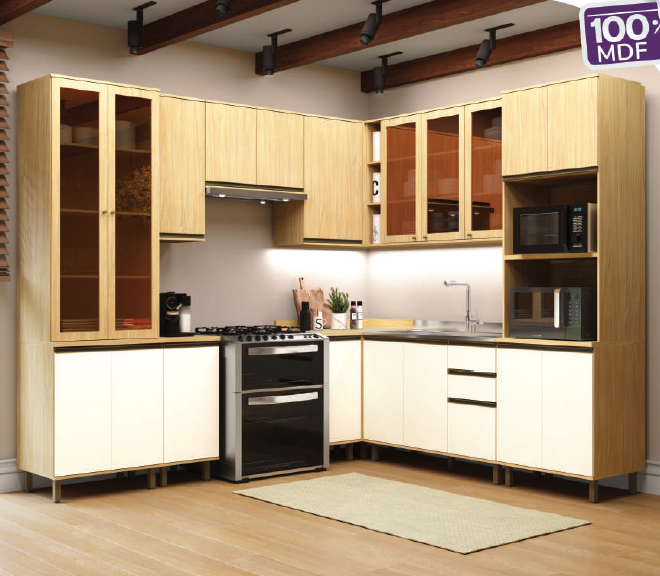 B660 | Cozinha Modulada Nova Dubai | Casamia