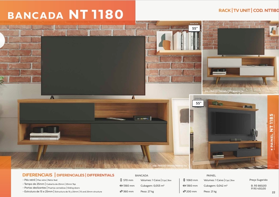 Bancada | NT 1180 | Notável 0426