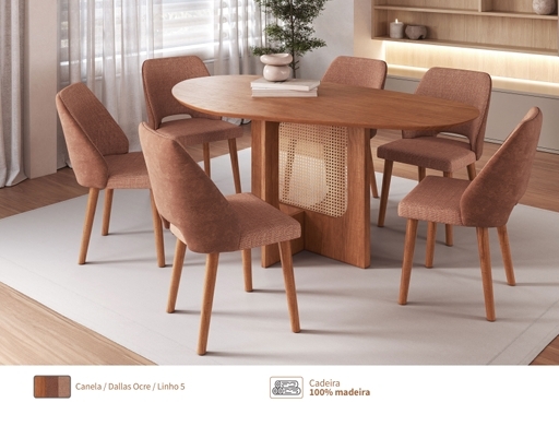 Conjunto 06 | Mesa + Cadeira | Zamarchi 0926