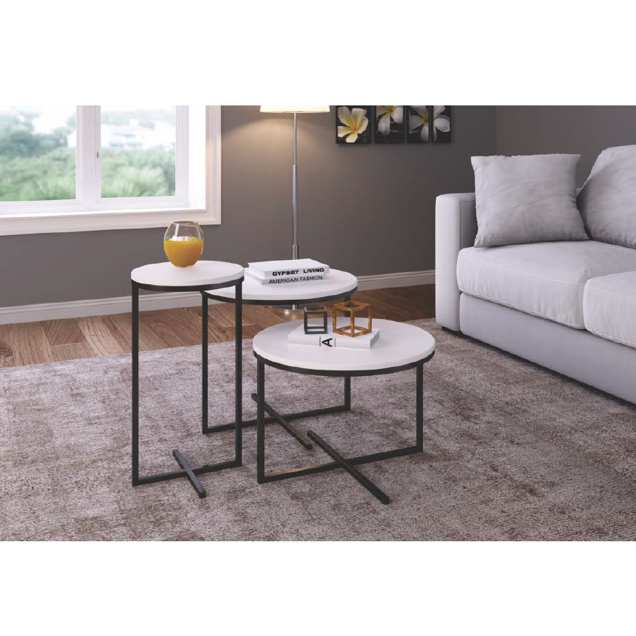PREÇO + BARATO DO BRASIL | Conjunto Mesa Volpi | 24814/24815/24816 | Artesano