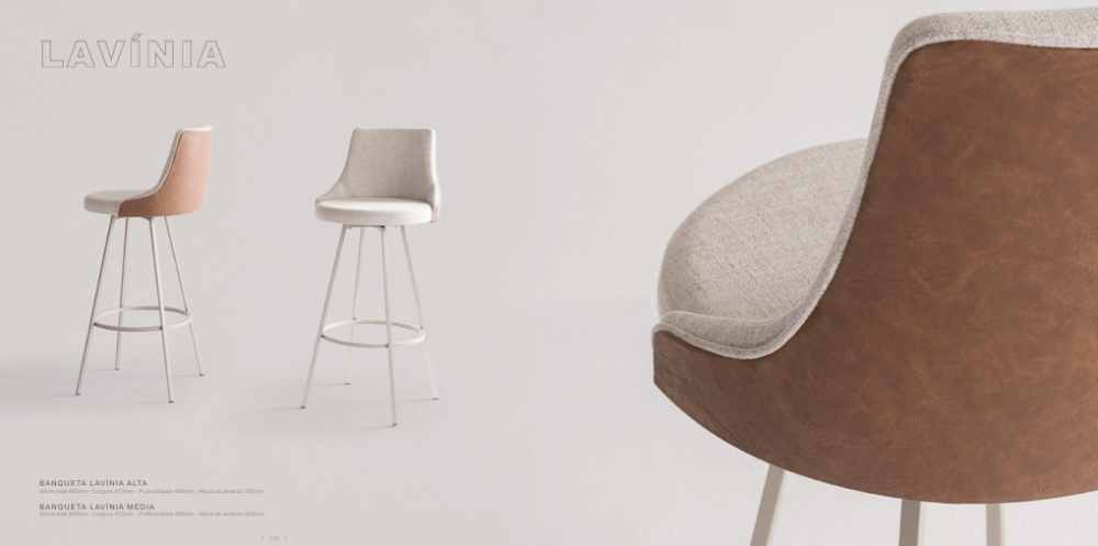 Banqueta Lavínia | Muller Elegant 0726