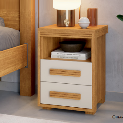 PREÇO + BARATO DO BRASIL | Mesa de Cabeceira Tóquio | 100% MDF | L 0.43 | Fenix 