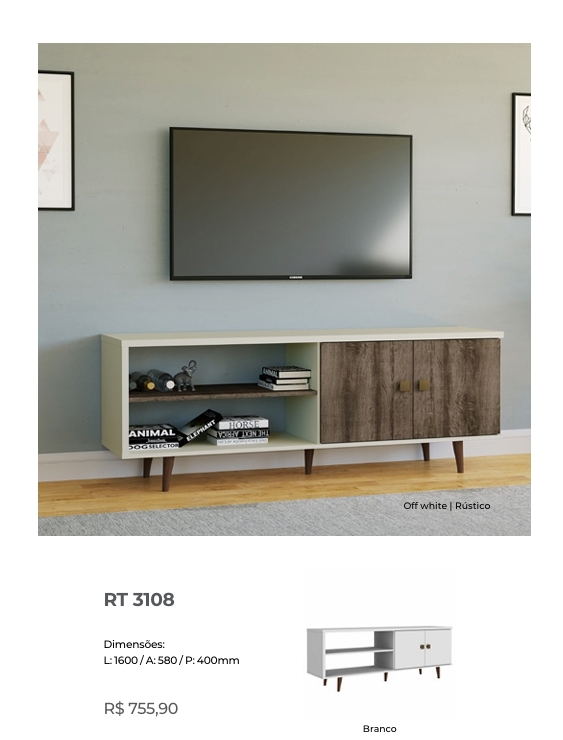 Rack | RT 3108 | Movelbento : Venda -40% 0325